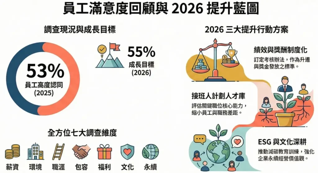 員工滿意度回顧與2026提升藍圖